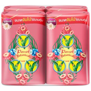 แพรอทสบู่ก้อนสีชมพู 105กรัม แพค 4